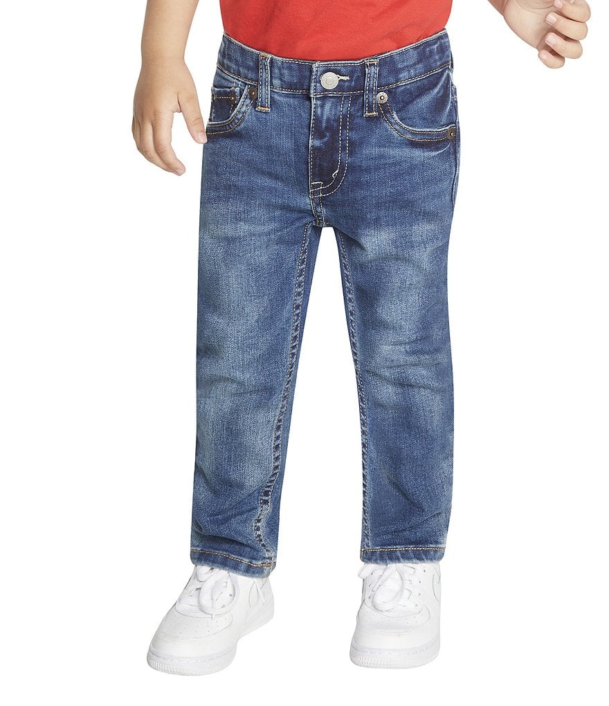 

Джинсы скинни Levi's Little Boys 2T-7X 510 на каждый день, синий