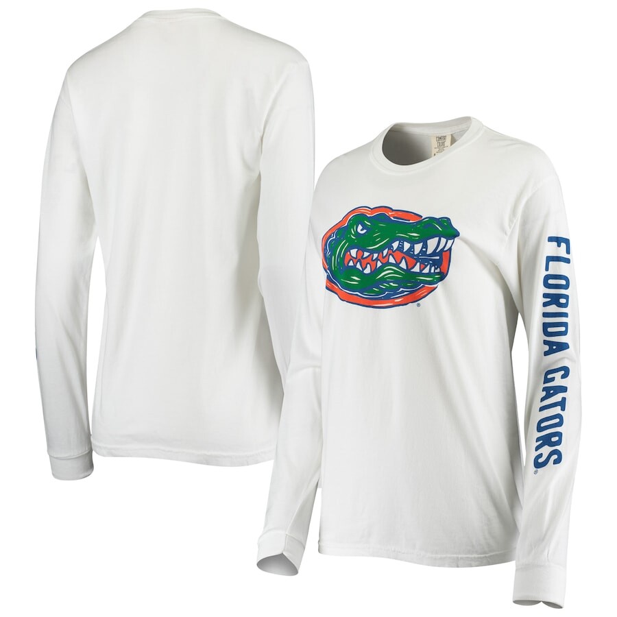 

Футболка с длинным рукавом Summit Sportswear Florida Gators, белый