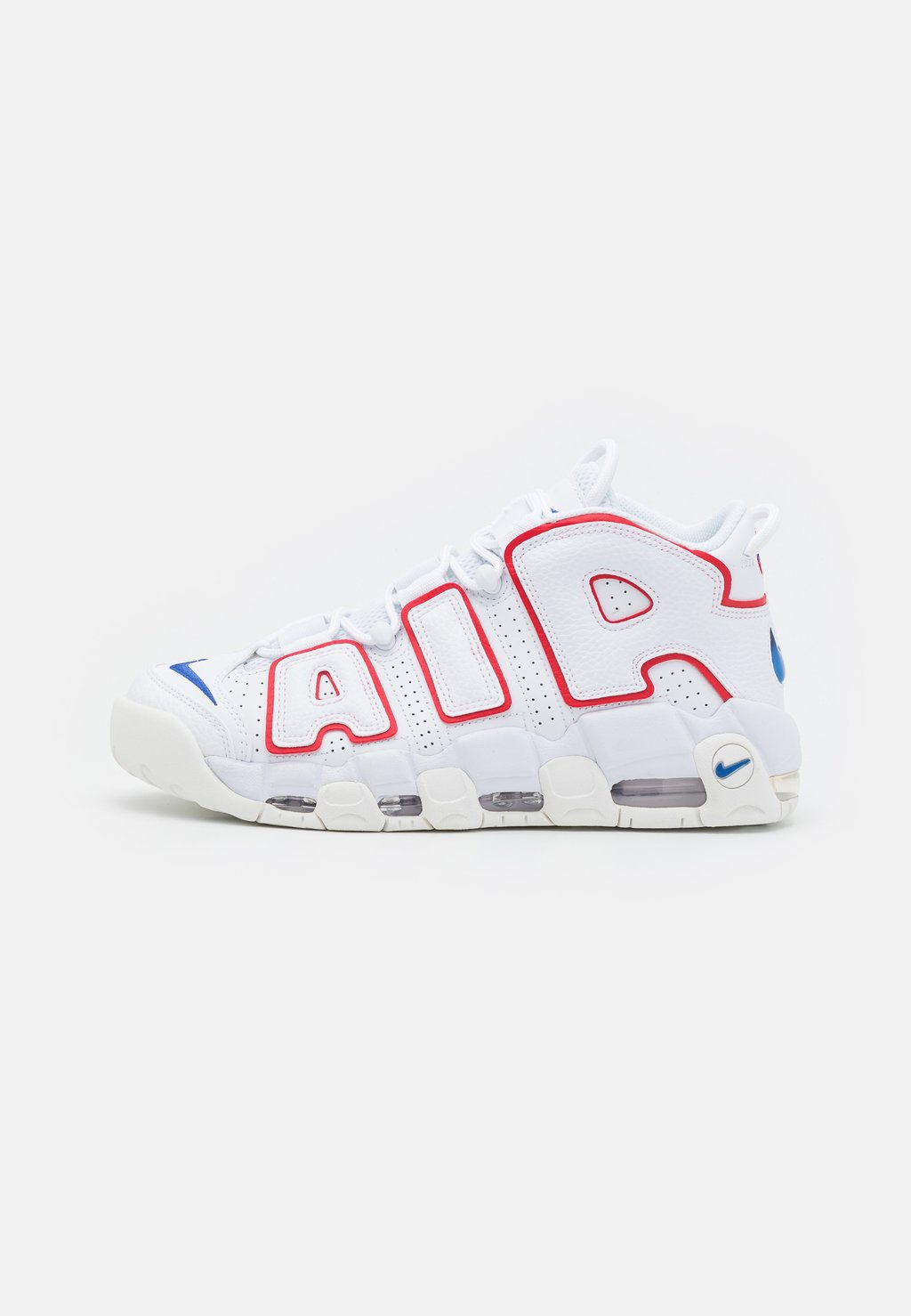 Высокие кроссовки Nike Air More Uptempo 96 Unisex, белый / королевская игра  – купить по выгодным ценам с доставкой из-за рубежа через сервис  «CDEK.Shopping»