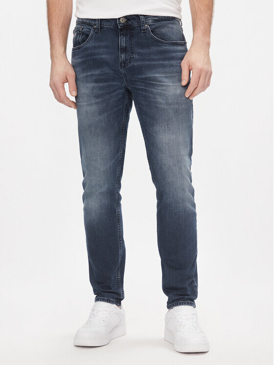 

Джинсы узкого кроя Tommy Jeans, синий