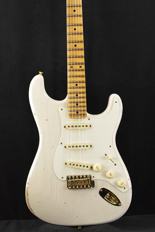 Электрогитара Fender Custom Shop Limited Edition '57 Stratocaster Relic - Aged White Blonde