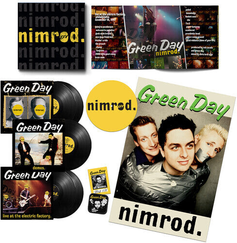 

Виниловая пластинка Green Day: Nimrod (25th Anniversary Edition)