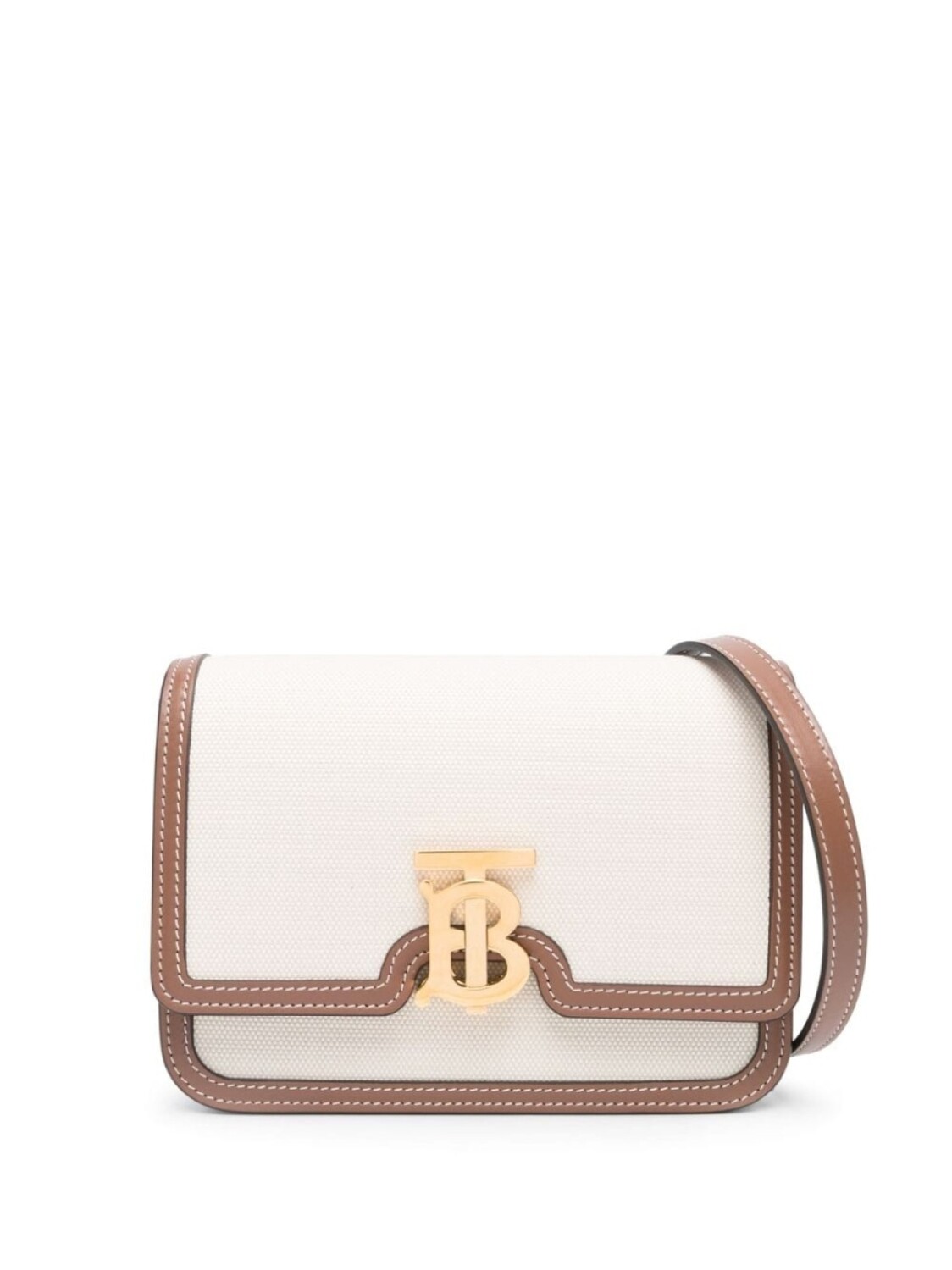 

Burberry сумка через плечо с логотипом TB, нейтральный цвет