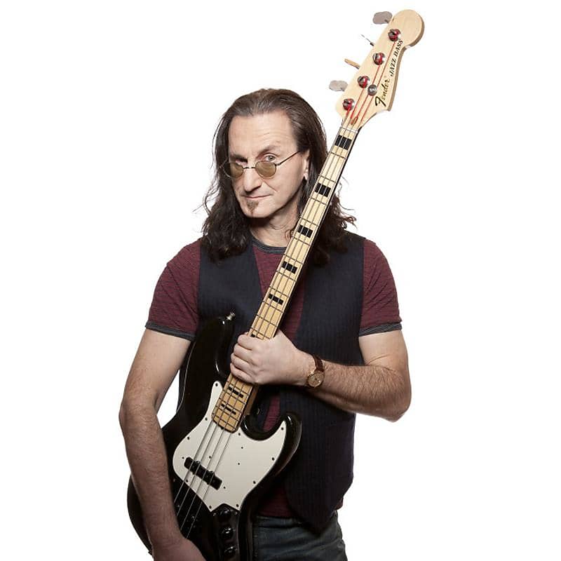 Fender Geddy Lee Signature Jazz Bass — черный с кленовой накладкой - фото