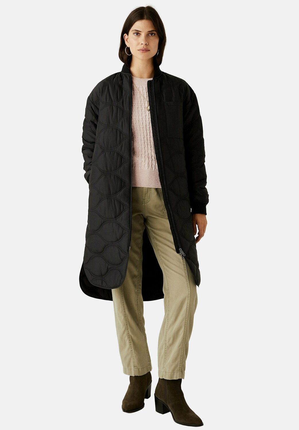 

Пальто зимнее Marks & Spencer, черный