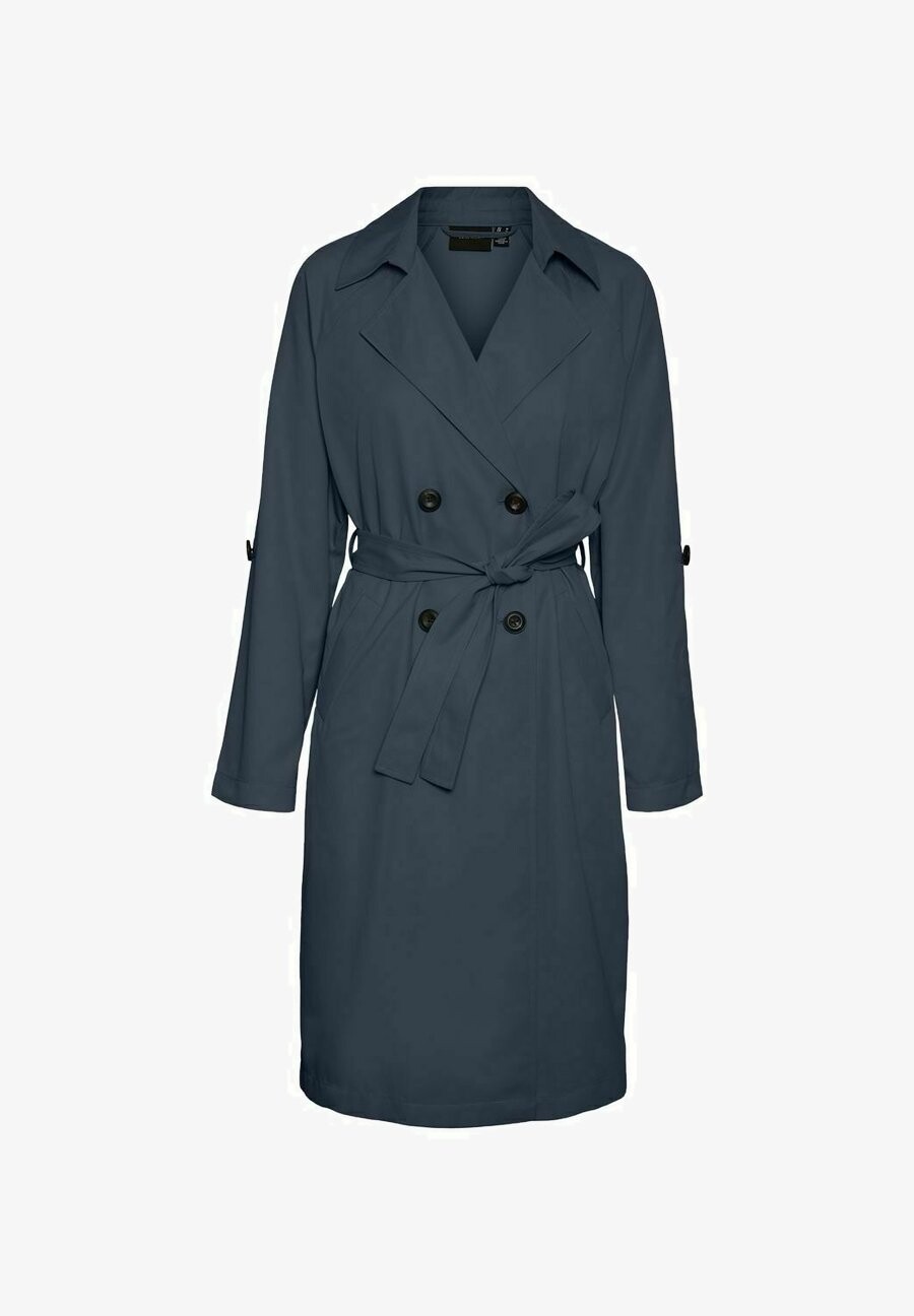 

Тренч Vero Moda, синий
