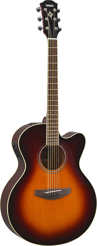 

Yamaha CPX600 Medium Jumbo с электроникой - Old Violin Sunburst
