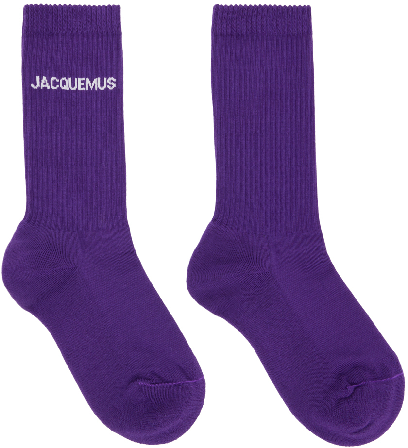 цена Фиолетовые носки Les Chaussettes Jacquemus