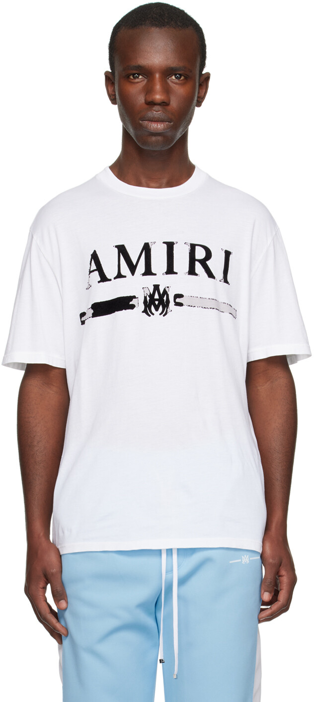 

Белая футболка M.A. Bar AMIRI, Белый