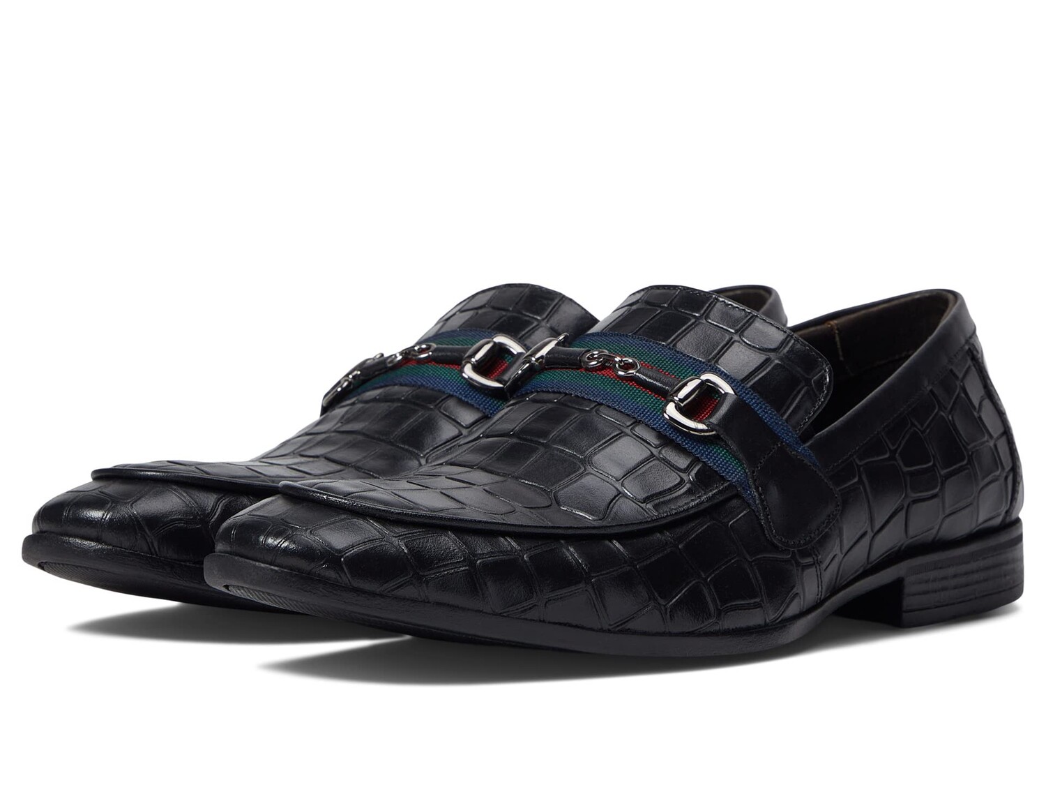 

Мокасины Blanco Garcia, Cole Croco Bit Loafer