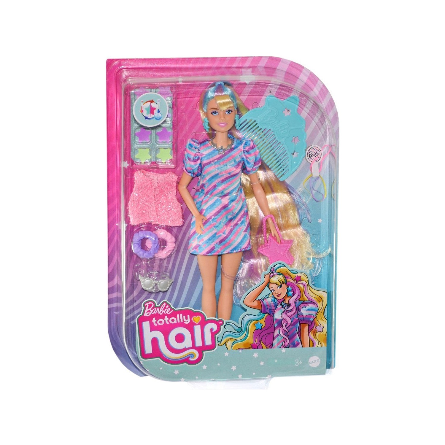 Кукла Barbie Gorgeous Long Hair Dolls HCM87 устройство для плетения косичек barbie sparkle hair braider bbhl2b