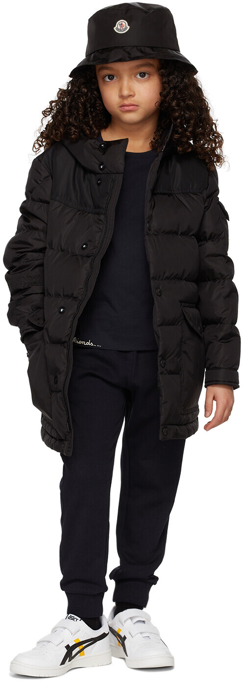 

Детская черная куртка Junzo Moncler Enfant