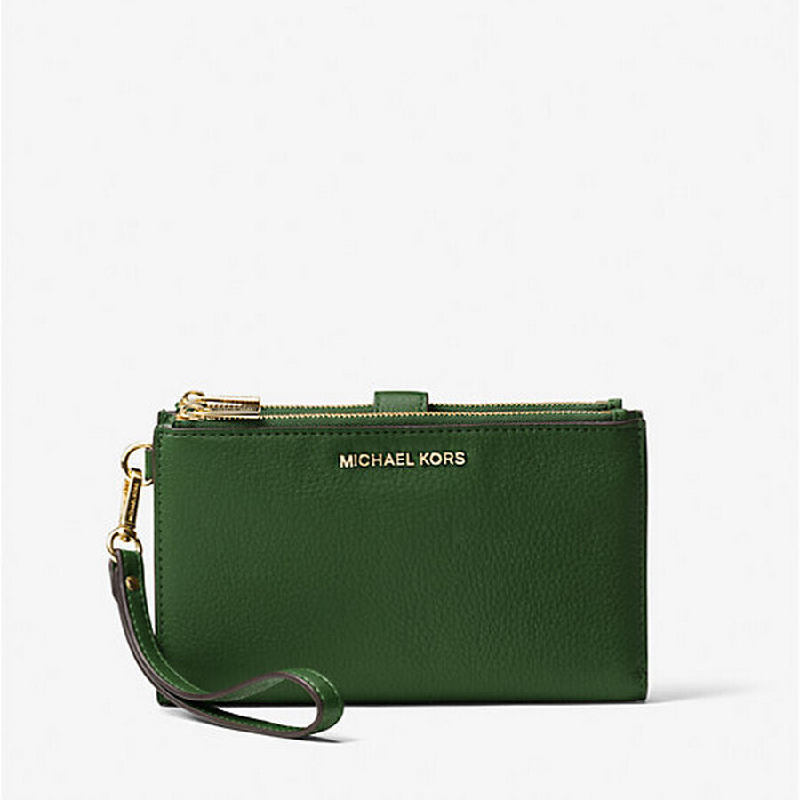 

Кошелек Michael Michael Kors Adele Leather Smartphone, зеленый