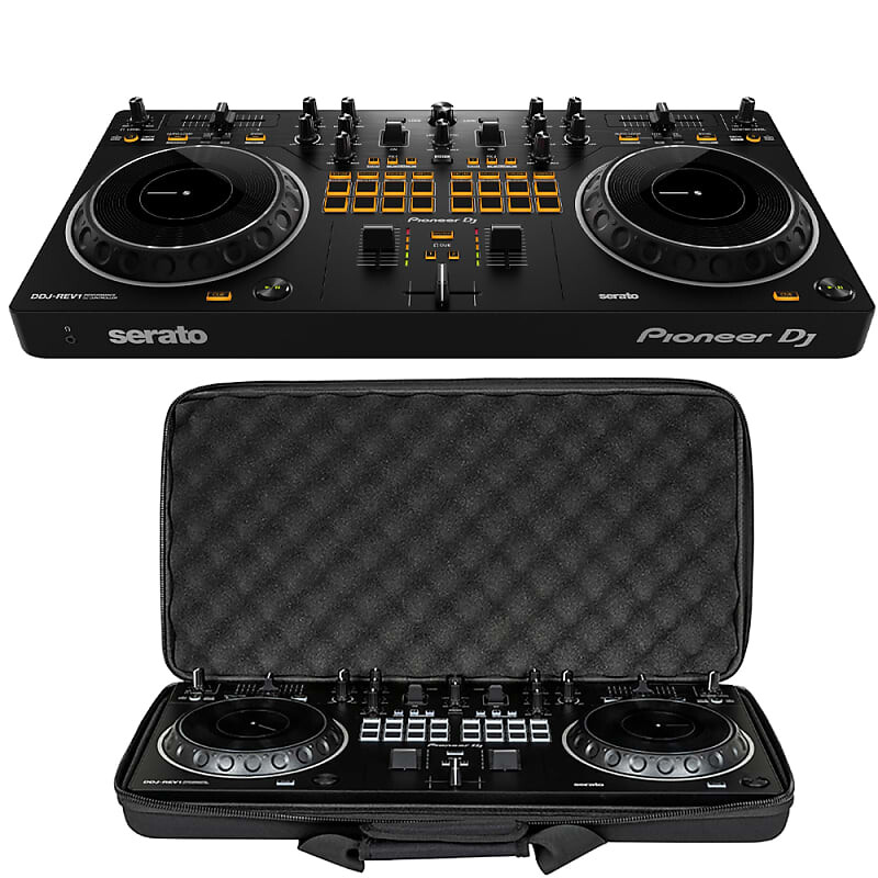 

Pioneer DJ DDJ-REV1 2-дековый контроллер Serato DJ Lite с чехлом Headliner Pro-Fit