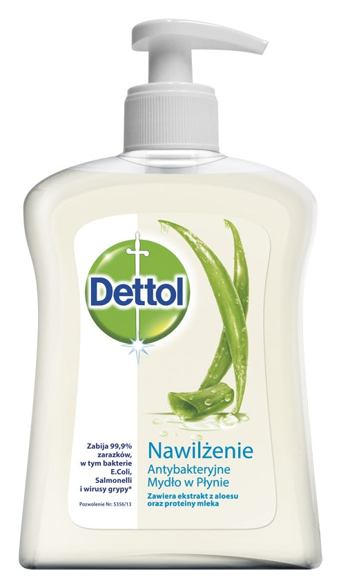 Жидкое мыло Dettol антибактериальное увлажнение 250мл мыло жидкое dettol увлажнение с алое вера и молочными протеинами 250 мл