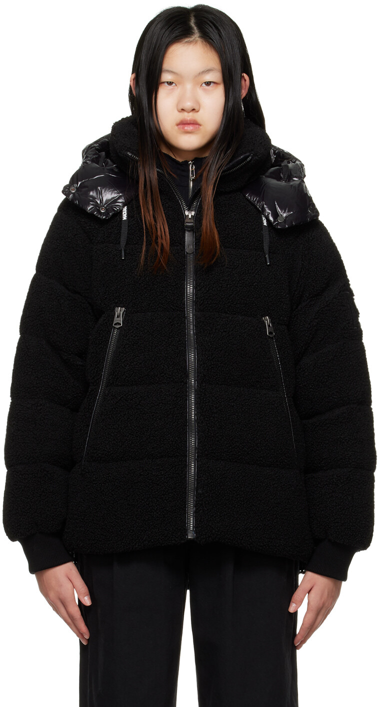 

Черный пуховик Edana Mackage