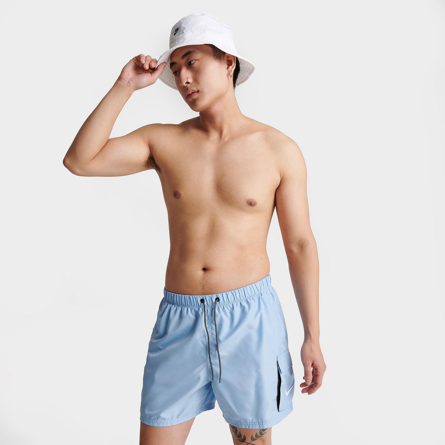 

Шорты пляжные Nike Packable Cargo Volley 5, голубой