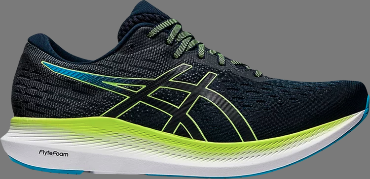 Кроссовки evoride 2 'french blue hazard green' Asics, синий - фото