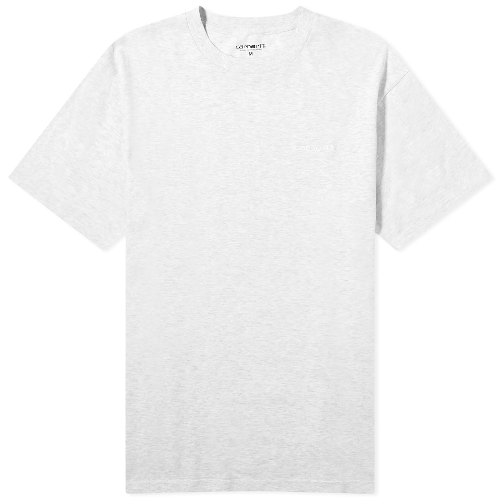 Футболка Carhartt Wip Script Embroidery, белый футболка carhartt wip script светло коричневый
