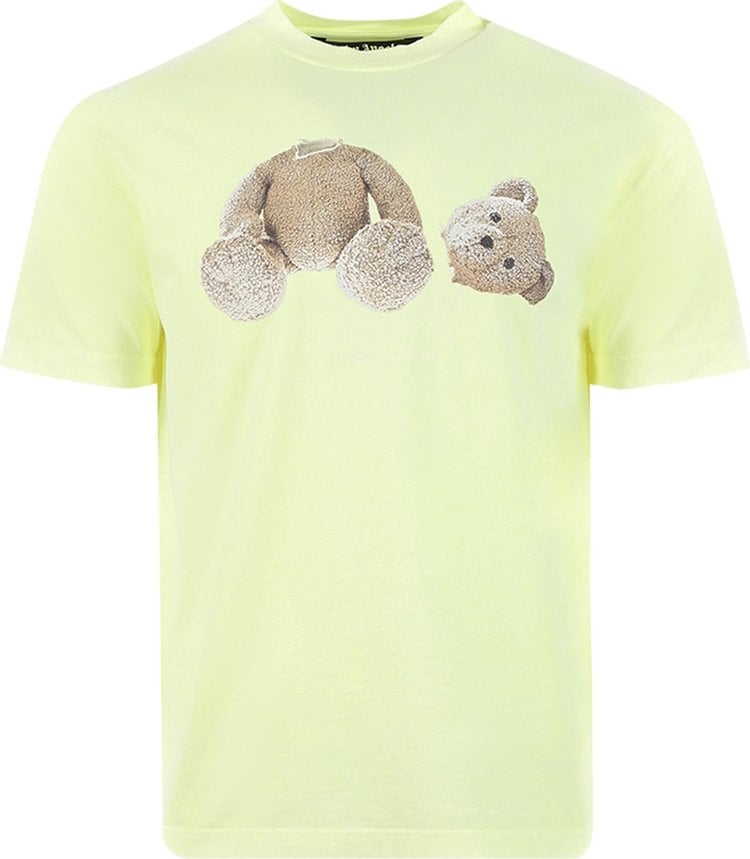 Футболка Palm Angels Bear Classic Tee 'Yellow Fluorescent', желтый - фото