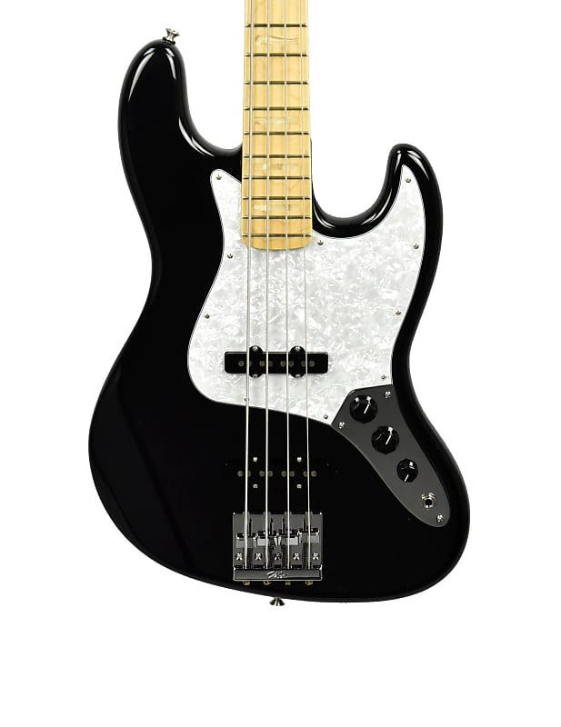 Fender USA Geddy Lee Jazz Bass в черном цвете US22099625