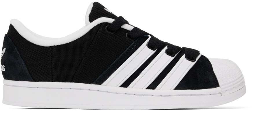 

Черно-белые кроссовки Superstar Supermodified adidas Originals