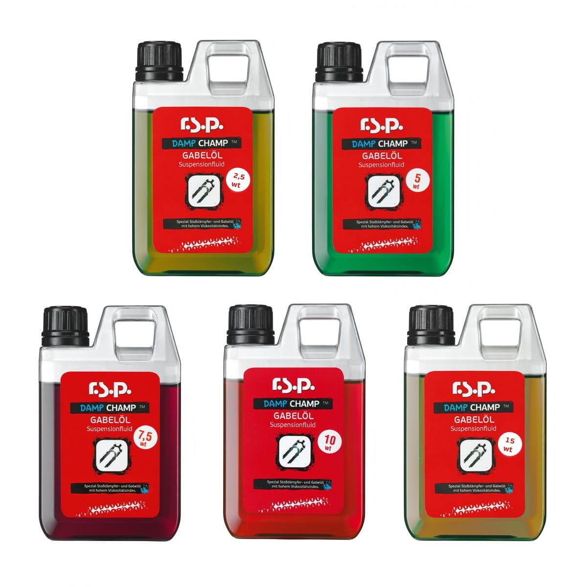 

Масло для вилок Damp Champ - 250 мл R.S.P., черный