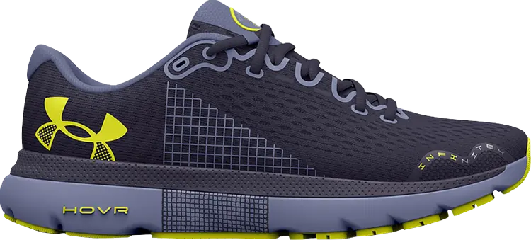

Кроссовки Under Armour HOVR Infinite 4 Aurora Purple Yellow, фиолетовый