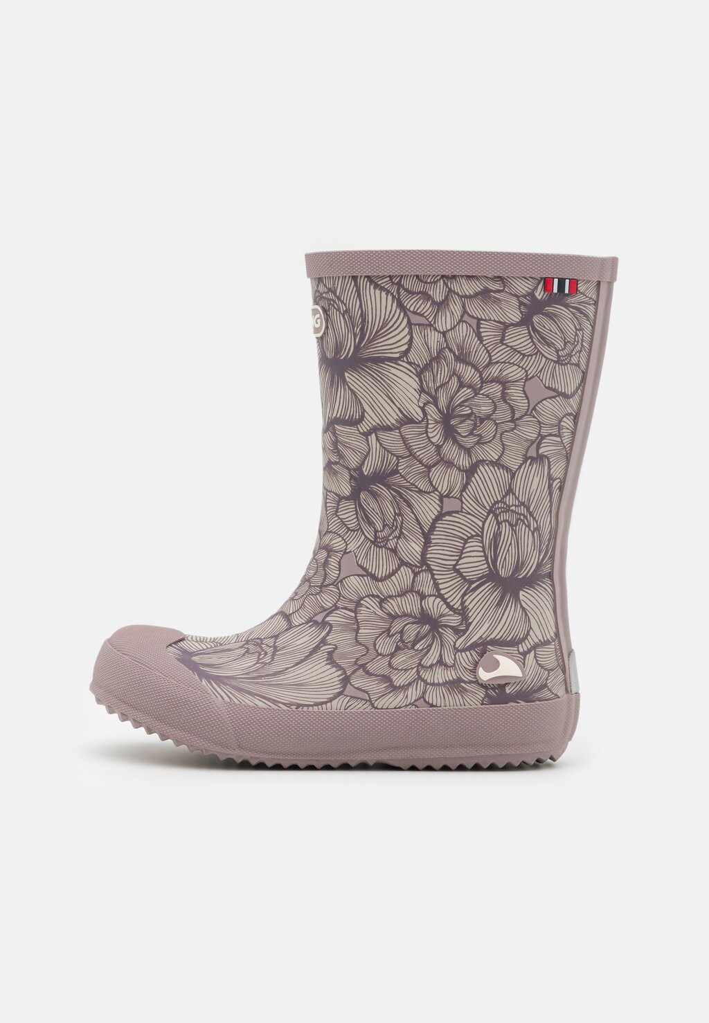 

Резиновые сапоги INDIE PRINT UNISEX Viking, цвет dusty pink/cream