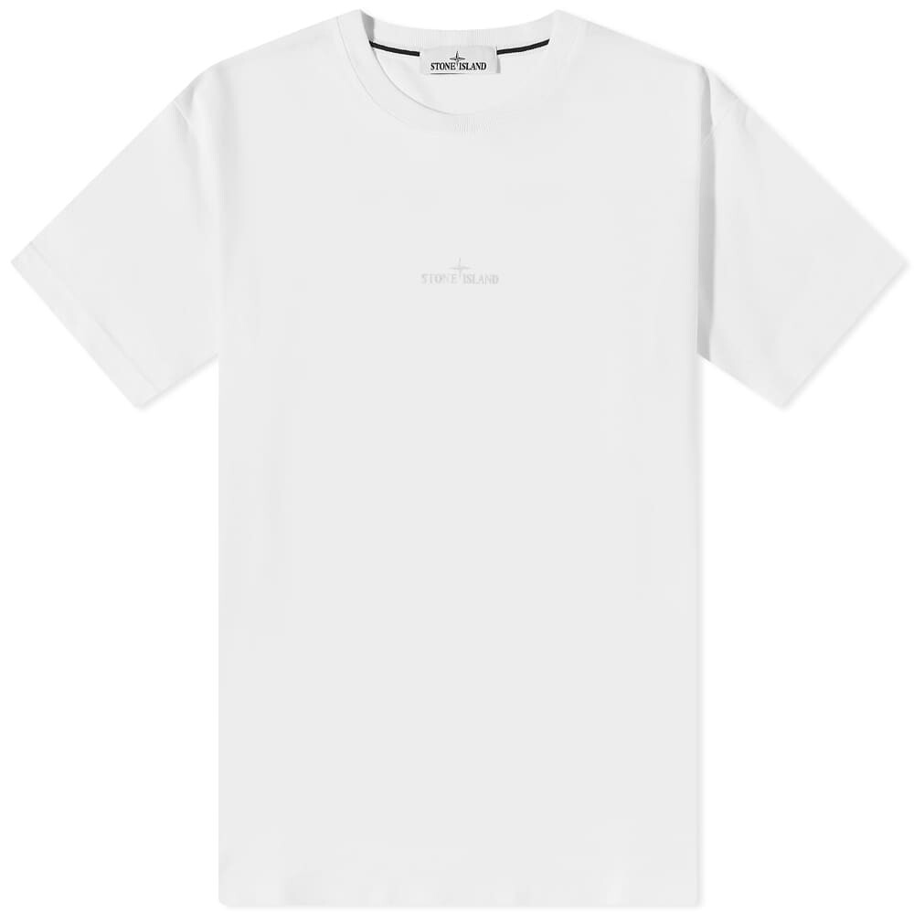 

Футболка Stone Island Xilografia Back Print Tee, Белый