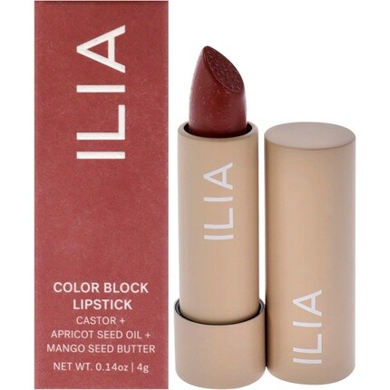 

ILIA Beauty Color Block Ударопрочная губная помада Янтарный свет 0,14 унции