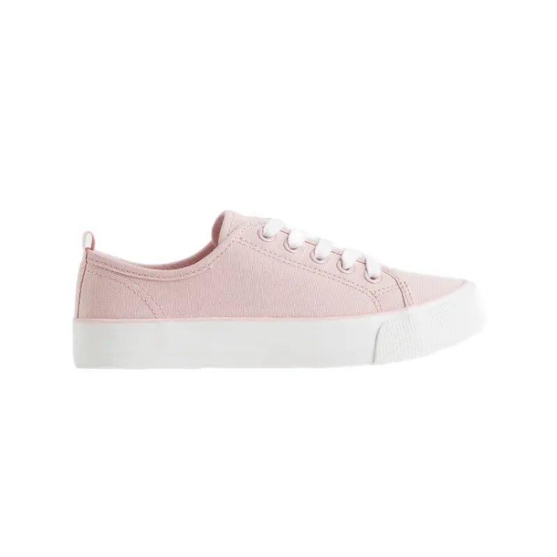 

Кеды H&M Canvas Sneakers, розовый