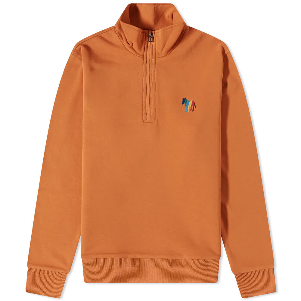

Толстовка Paul Smith New Zebra Half Zip Sweat, Оранжевый