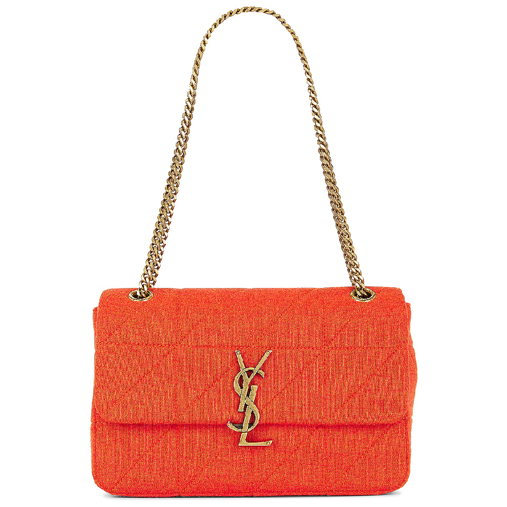 Сумка Saint Laurent Medium Jamie Lock Chain, оранжевый сумка saint laurent leather wallet черный