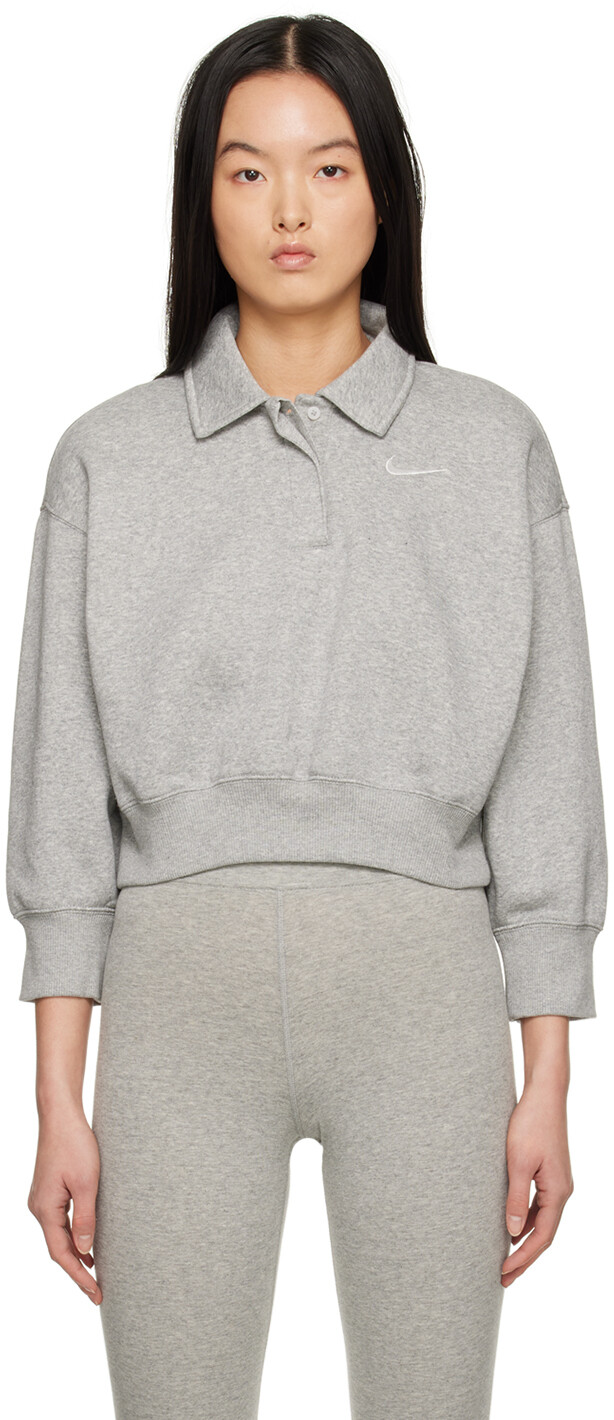 

Серый свитшот Sportswear Phoenix Nike
