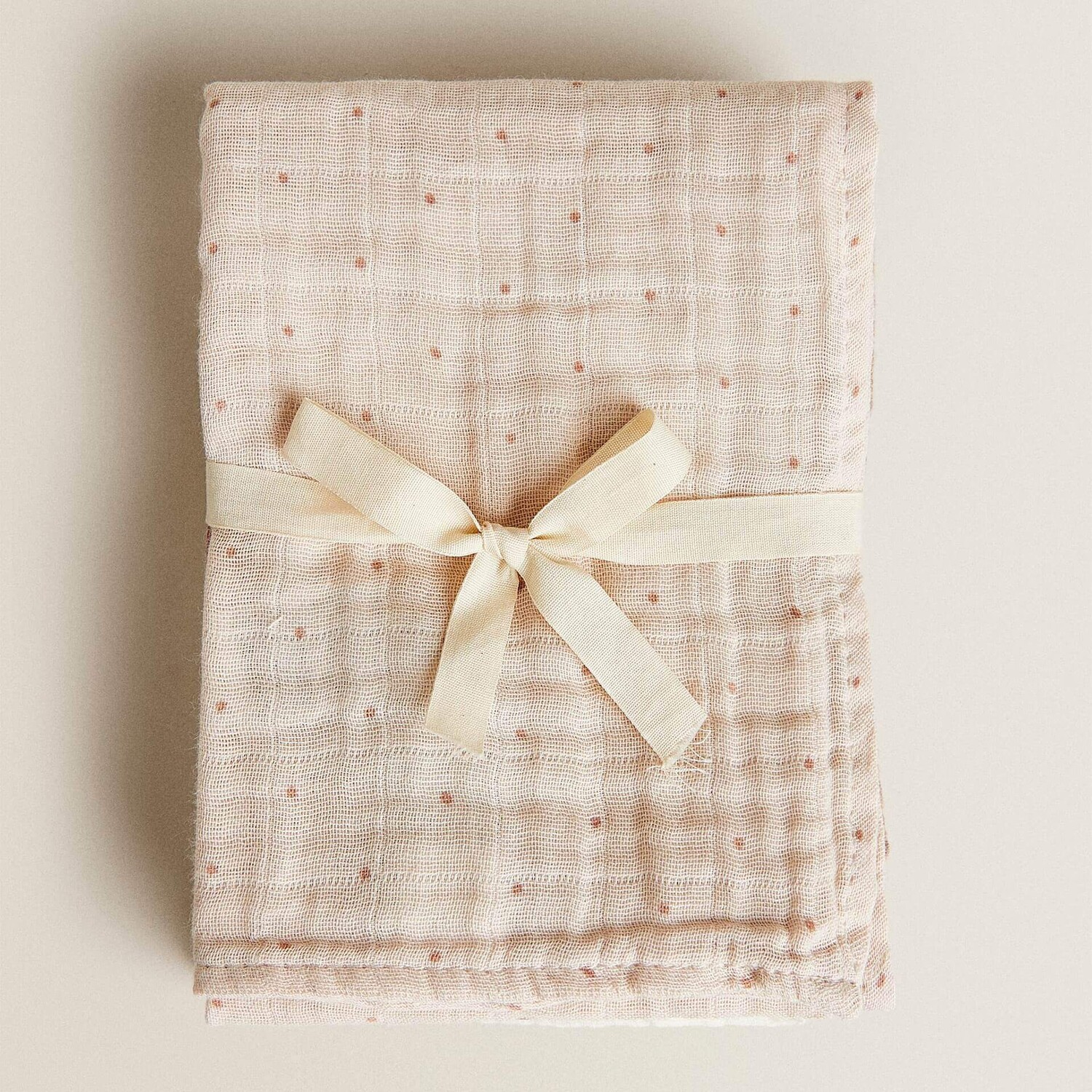 

Комплект пеленок Zara Home Plain Muslin, 3 предмета, розовый