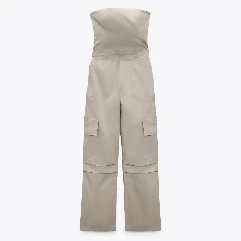 

Комбинезон Zara Cargo, серый