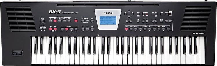 

Roland BK-3 61-клавишный аранжировщик - черный BK-3-BK