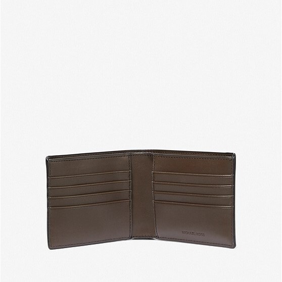 

Кошелек Michael Kors Harrison Logo Billfold With Passcase, бежевый