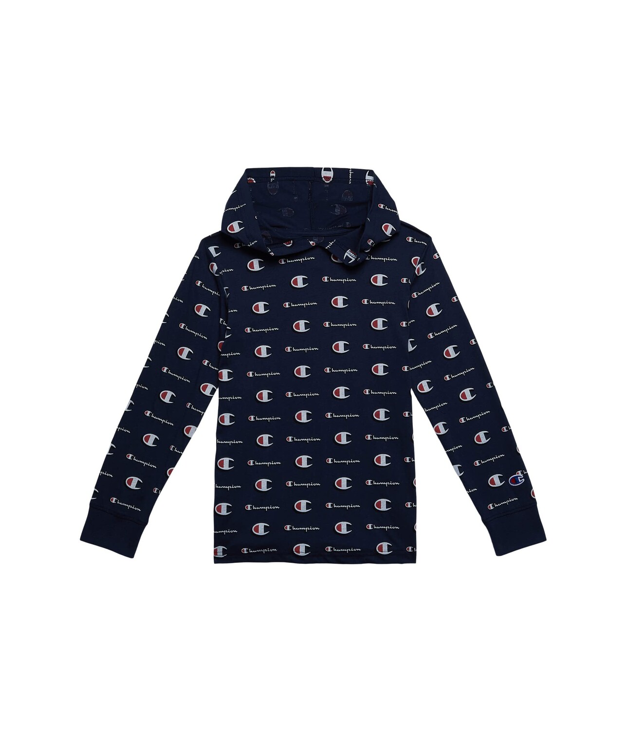 

Худи Champion Kids, All Over Print Hooded Long Sleeve Tee