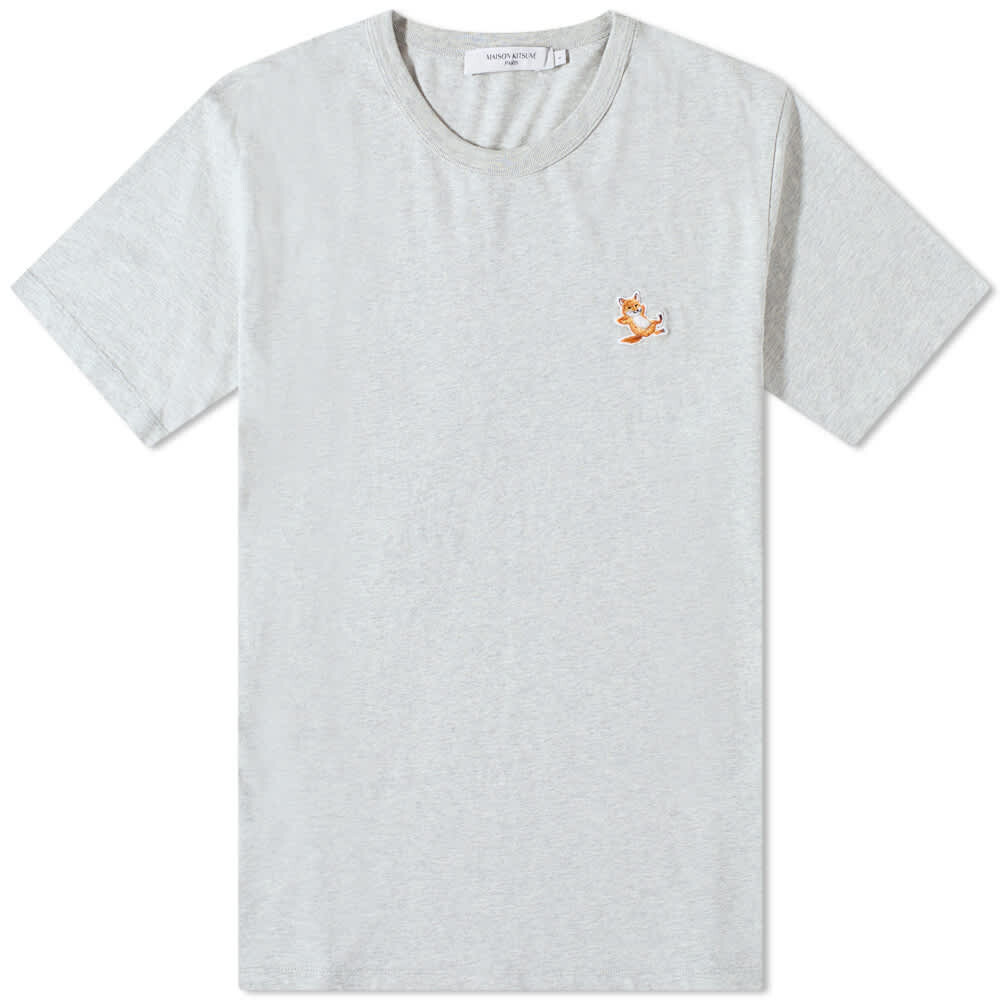 

Футболка Maison Kitsune Chillax Fox Patch Classic Tee, Серый