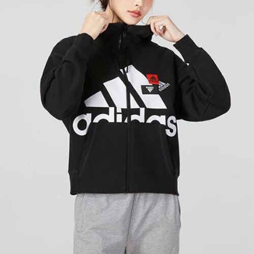 

Толстовка Adidas Windproof Hooded, черный
