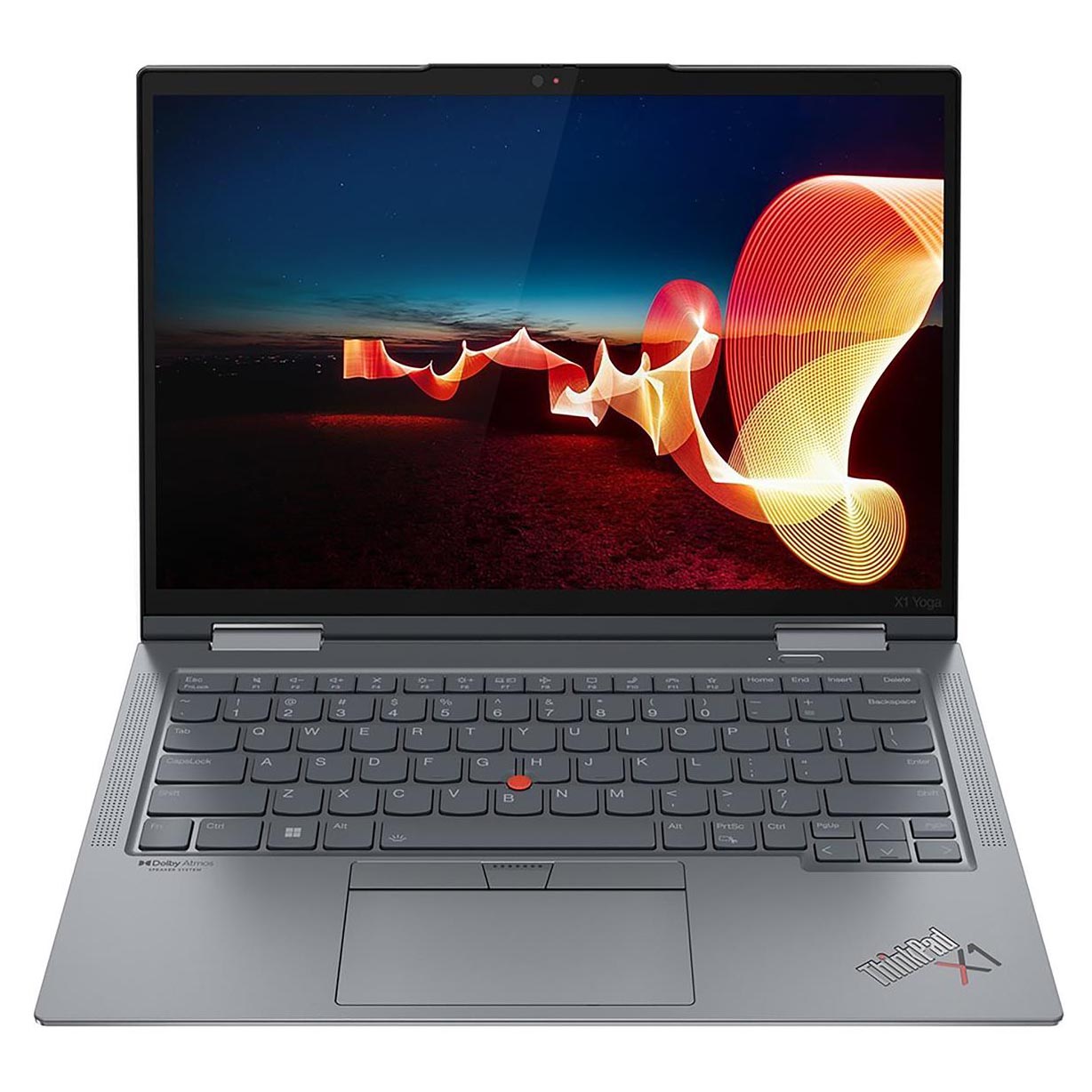 Ноутбук Lenovo ThinkPad X1 Yoga Gen 7, 14 WQUXGA Сенсорный, 16Гб/512Гб, i7-1265U, серый, английская клавиатура аккумулятор для ноутбука lenovo thinkpad yoga 11e 45n1750 2s2p 7 4v 4400mah oem черная