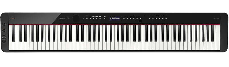 

Тонкое цифровое пианино Casio PX-S3100BK с 88 клавишами Smart Scaled Hammer Action