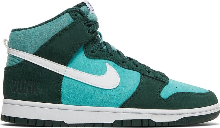 Кроссовки Nike Dunk High SE 'Athletic Club - Pro Green', зеленый - фото