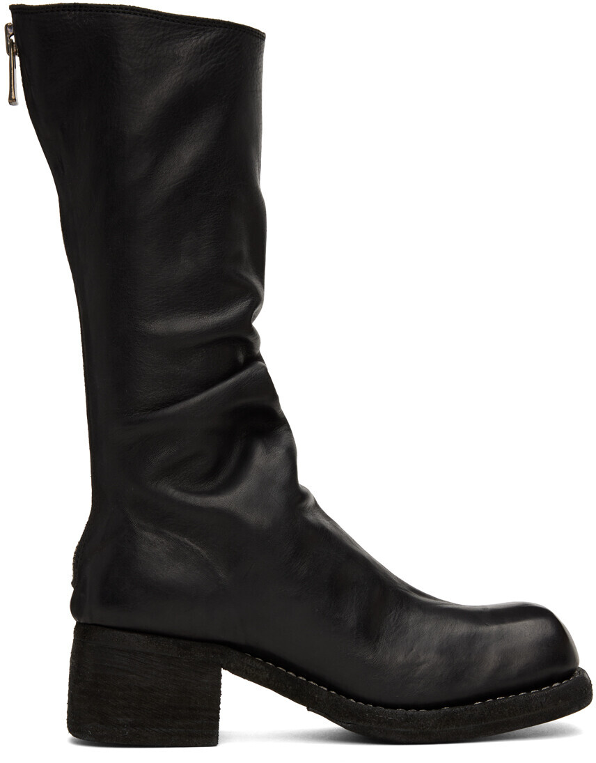 

Черные сапоги 9089 Guidi, Черный