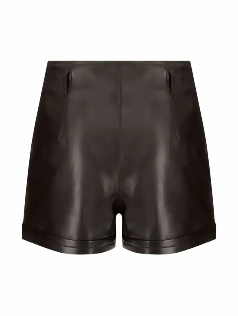 Saint Laurent Leather shorts