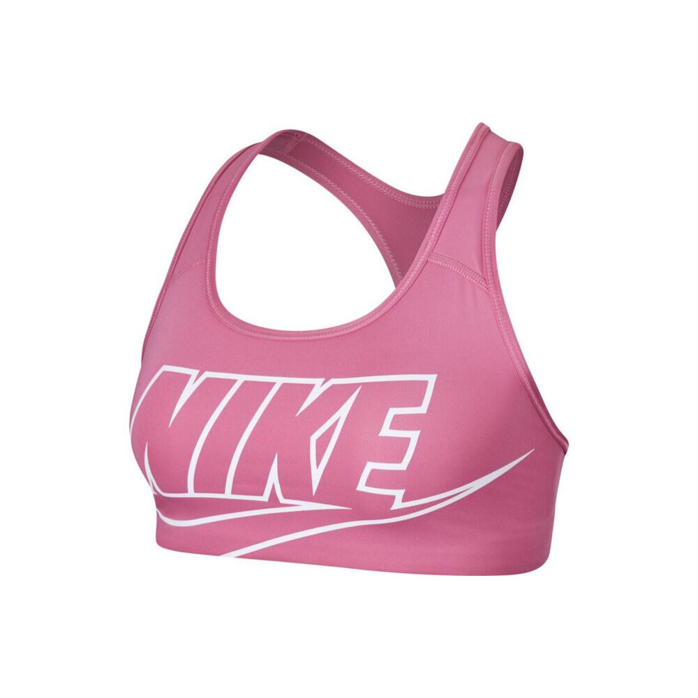 

Спортивный бюстгальтер Nike Swoosh Medium-Support 1-Piece Pad, розовый
