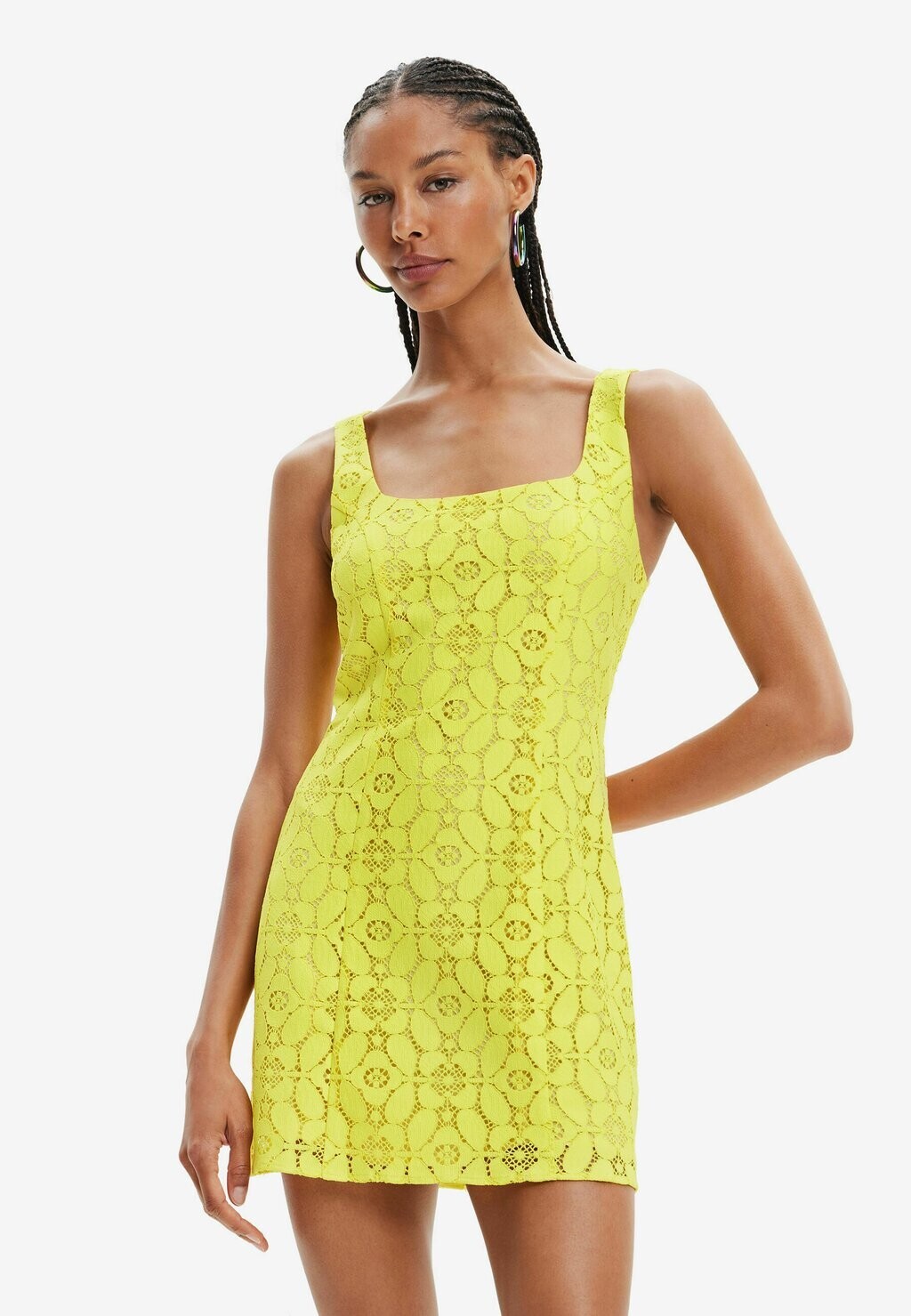 

Летнее платье Desigual, желтый