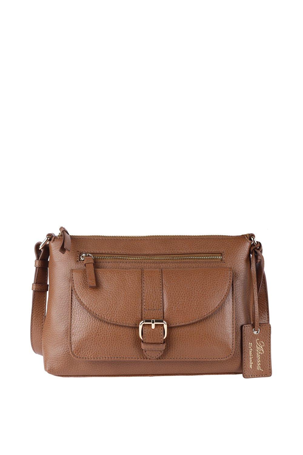 Кожаная сумка через плечо 'Pretty' Ashwood Leather, коричневый